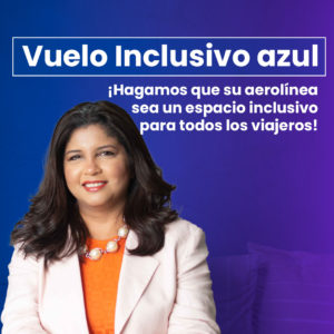 Vuelo Inclusivo azul